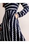Navy Women's Boden Camille Jersey Midi Dress