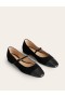 Black Women's Boden Mary Jane Flats