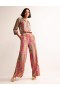 Multicolor Women's Boden Fluid Wide-Leg Pants