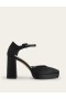Black Women's Boden Closed-Toe Heels
