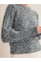 Grey Women's Boden Chunky-Rib Cashmere Sweater