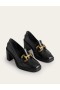 Black Women's Boden Iris Snaffle Heels