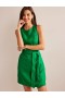 Turquoise Women's Boden Sleeveless Linen Dress