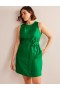 Turquoise Women's Boden Sleeveless Linen Dress