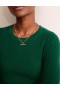 Turquoise Green Women's Boden Lola Knitted Midi Dress