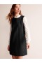 Black Women's Boden Pocket Detail Mini Shift Dress