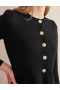 Black Women's Boden Relaxed Knitted Mini Dress