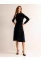 Black Women's Boden Tessa Knitted Dress