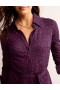 Purple Women's Boden Jessie Jersey Shirts Dress