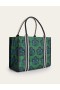 Green Women's Boden Tilda Canvas Tote Bags