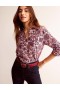 Pink / Pink Women's Boden Sienna Silk Shirts