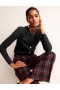 Black Women's Boden Jewel Button Cardigan