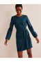 Turquoise Women's Boden Violet Ponte Shift Dress