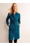 Blue Women's Boden Flora Cord Shirts Dress