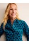Blue Women's Boden Flora Cord Shirts Dress
