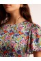 Multicolor Women's Boden Tiered Flutter Tea Dress