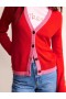Red Women's Boden Alma Contrast Trim Cardigan