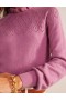 Purple Women's Boden Pointelle Detailed Sweater