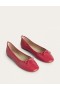 Red Women's Boden Kitty Flexi Sole Ballet Flats