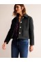 Black Women's Boden Rye Textured Jacket