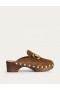 Brown Women's Boden Iris Snaffle Heeled Clogs
