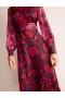 Navy Women's Boden Pipe Detail Midi Dress
