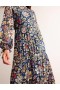 Multicolor Women's Boden Tie Detail Tiered Midaxi Dress