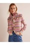 Pink Women's Boden Edie Fair Isle Cardigan