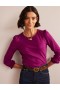 Purple Women's Boden Supersoft Long Sleeve Tops