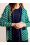 Light Green Women's Boden Jacquard Cardigan