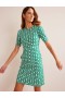 Light Turquoise Women's Boden Zoe Jersey Dress