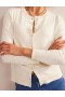 White Women's Boden Catriona Cotton Cardigan