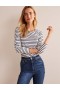 Multicolor Women's Boden Ella Long Sleeve Breton Tops