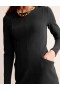 Black Women's Boden Ellen Ottoman Dress