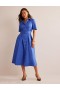 Deep Blue Women's Boden Pippa Midi Shirts Dress