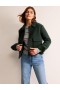 Green Women's Boden Collared Textured Wool Jacket