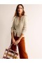 Beige Women's Boden Fluffy Pointelle Cardigan
