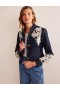 Navy Women's Boden Warwick Embroidered Jacket