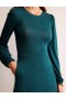 Turquoise Women's Boden Camille Jersey Midi Dress
