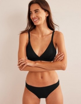 Black Women's Boden Arezzo V-neck Bikinis
