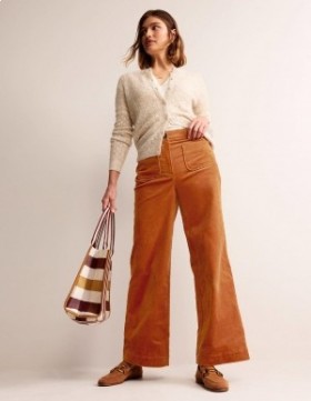 Orange Women's Boden Westbourne Corduroy Pants