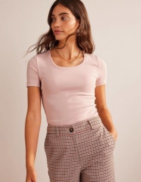 Pink Women's Boden Essential Jersey T shirts