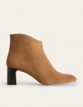 Brown Women's Boden Suede Ankle Boots