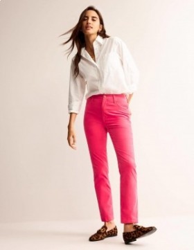 Rose Women's Boden Velveteen Slim-Straight Jeans