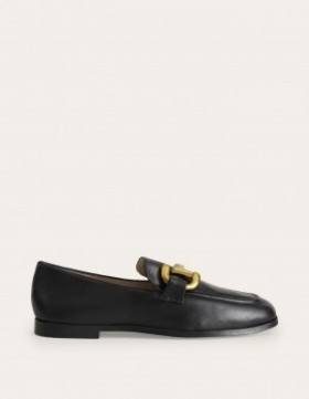 Black Women's Boden Iris Snaffle Loafers
