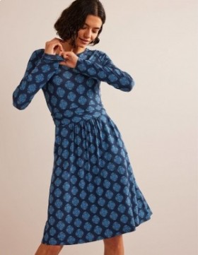 Navy Women's Boden Abigail Jersey Dress