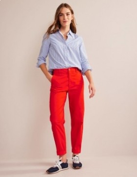 Red Women's Boden Barnsbury Chino Pants