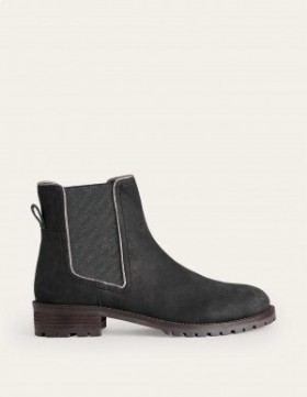 Black Women's Boden Freya Chelsea Boots