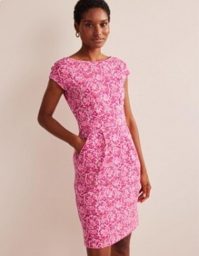 Pink Women's Boden Florrie Jersey Dress