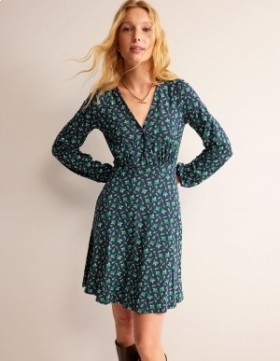 Navy Women's Boden Willow Jersey Dress